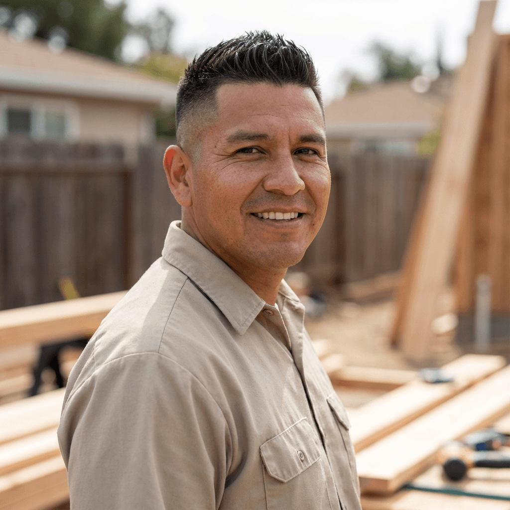 Robert Jensen, satisfied homeowner