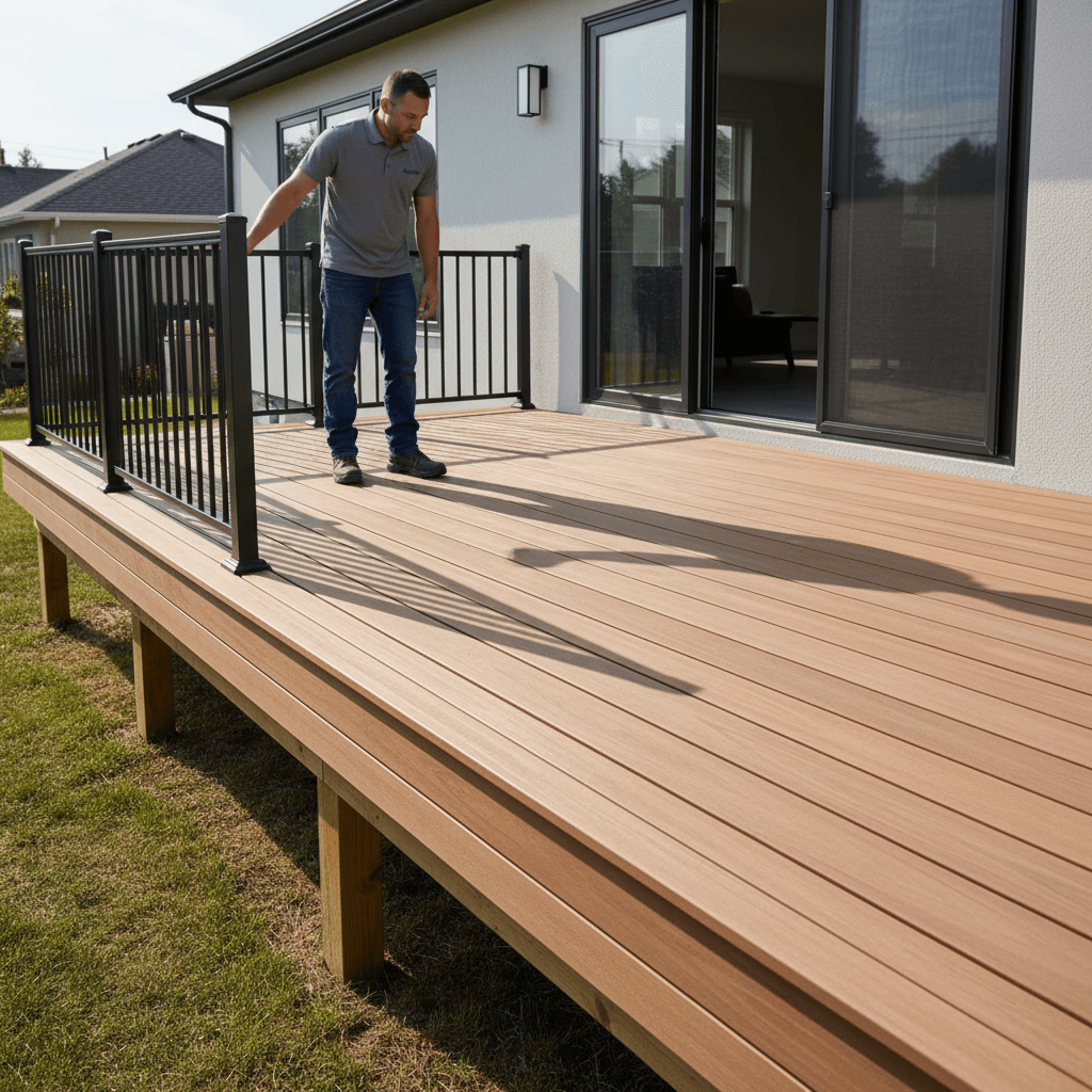 New composite deck construction and inspection